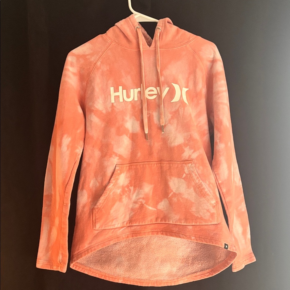 Hurley Peach Tie-Dye Hoodie
